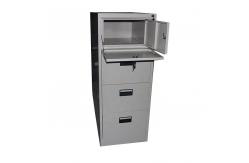 China Lockable Security Legal Size Drawer Filing Cabinet With Safe Vault supplier