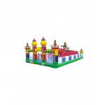 Children Fun Park Large Inflatable Castle Jumping Sliding for sale