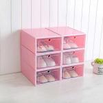 Odorless Detachable Household Shoe Box Square PP Plastic Multiscene Use Practical for sale