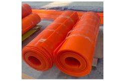 China Conveyor Polyurethane sheet Urethane Wear Strip Pipe Lining Panel supplier