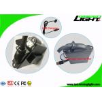 Safety Mining Cap Lights High Low Beam 10000lux With Cable USB Charging Indication