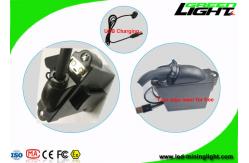 China Safety Mining Cap Lights High Low Beam 10000lux With Cable USB Charging Indication supplier