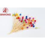 Handmade Easily Cleaned 9cm Beaded Toothpicks for sale