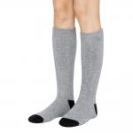 Grey 4000mAh Battery Heated Stockings Three Temp. Gears Heated Compression Socks
