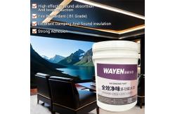 China Semi Matte Homestay Soundproof Paint Fire Retardant Sound Absorbing Paint supplier