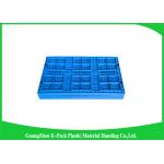 Household Stackable Folding Plastic Crates Space Saving Convenience Stores
