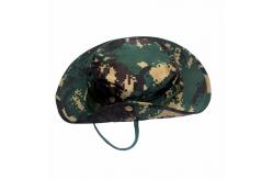 China Waterproof Camouflage Wide Brim Fishing Hat 58cm With String supplier
