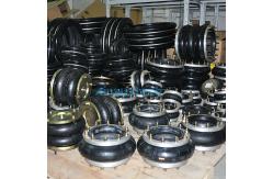 China Triple Convolutions 10×3 Firestone W01-R58-4047 DUNLOP SP258 Rubber Spring Bellows supplier