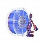 PLA Silk Dual Color Red Blue Filament Diameter 1.75mm 3D Printer Filament for sale