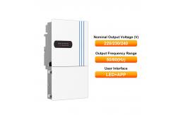 China 50Hz/60Hz Frequency Hybrid Solar Inverter 10kw for Off Grid Applications supplier