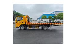 China Customized 4x2 FAW 8Tons Tow Wrecker Truck With Landing Wrecker Truck Body supplier