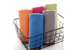 China Sustainable  Custom Gym Towel , Microfibre Swimming Towel Machine Washable supplier