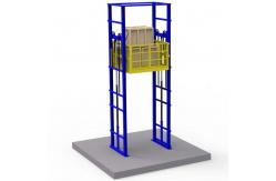 China 4 Post Easy Lift Cargo Lift Hydraulic Vertical Freight Lift Elevator supplier