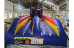 China Inflatable Bungee Run Challenge Games Interactive Play System supplier