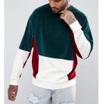 Fashion Blank Mens Velour Sweatshirt , Mens Drop Shoulder Sweatshirt With Stitched for sale