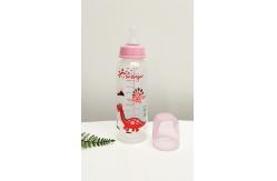 China Odorless BPA Free Double Handle PP Newborn Baby Feeding Bottle supplier