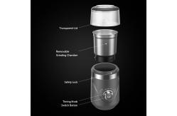 China ABS Portable Bean Grinder Stainless steel Safty Lock Electric Home Espresso Grinder supplier