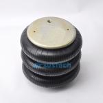 G3/8 Air Inlet 3 Convoluted Rubber Industrial Air Spring Cushion For Web Assembly Machine for sale