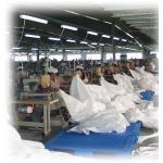 UN one Tonne bulk bag dangerous goods packing , one ton sand big bag for sale