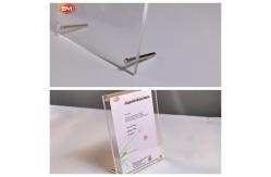 China With Metal Dcrews Acrylic Photo Frame Picture Display Stand Customized Desktop supplier