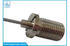 China Adjustment Brass Cable Gripper With M5 External Thread For Track Light supplier