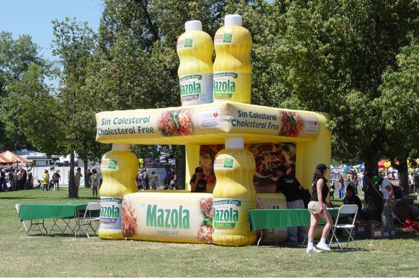 mazola_inflatable booth