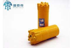 China Long Skirt Quarrying Rock Tools Drill Mining Tapered Button Bit 34mm supplier