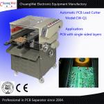 Taiwan Guide Rail Automatic Pcb Lead Cutter For Pcb With Single Sided Layers for sale