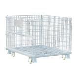 Collapsible 4000lbs Welded Wire Mesh Containers 32″D x 40″L x 34″H for sale