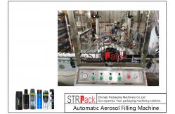 China 750ml Aerosol Spray Filling Machine Air Freshener Filling Machine 3600cans/H supplier
