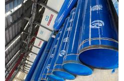 China ASTM A106 3LPP Coated Steel Pipe Plain End / Bevelled End Burr Removed supplier