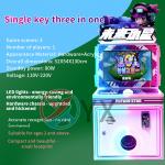 Explosive Button Coin-Operated Future Little Star Games Children'S Arcade Single Key Game Console Released for sale