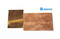China High Performance Copper Clad Aluminum Sheet High Electric Conductivity supplier