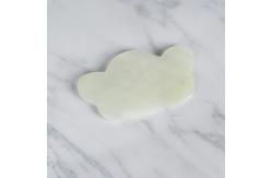 China Irregular Green Jade Gua Sha Massager Tool Ergonomically Designed Body And Face Guasha supplier