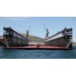 Customized Floating Dock Crane For Shipyard To Build Ship 10t - 80t for sale