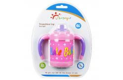 China OEM 6oz 160ml Baby Weighted Straw Cup Soft TPE Spout supplier