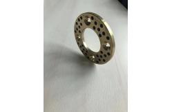 China Plastic Machinery Use Thrust Washer Bearing Easy Installation Copper Material supplier