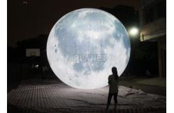 China Giant Lighting Inflatable Moon Globe 6 M Dia PLL - 145 Long Lifespan supplier