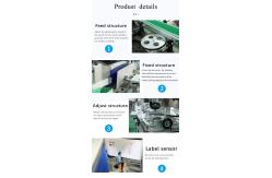 China Automatic Can Jar Wrap Around Labeler For Glass Plastic Round Water Bottle supplier