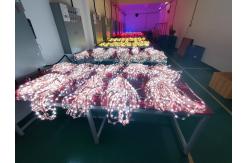 China Large Commercial LED Pixel Screen Building Display Mesh Curtain for Media Facade supplier