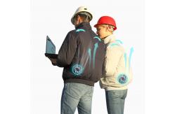 China ODM Aircon Clothes Cooling Fan Jacket Breathable Polyester Cotton supplier