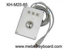 China Rugged Kiosk Pointing Device with 25MM Metal Laser Trackball Mouse for industrial supplier