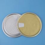 High Temperature Sterilization Cans Peel Off Lid Food Cans Easy Open Lid Gold Color EOE for sale