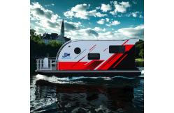 China Upgrade Party Boathouse Marine With 20mm Deck Thickness And 0.735m Tube Dia supplier