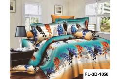 China 3D Disperse Printed Bedsheet Polyester Sheet Set supplier