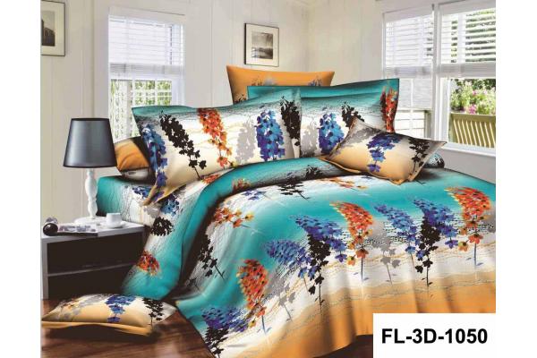 3D Disperse Printed Bedsheet Polyester Sheet Set