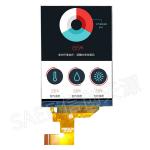 480x640 VGA TFT LCD Touch Screen Display 2.88 Inch With 2 Lane MIPI Interface 21 Pins for sale