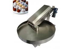 China Automatic cocoa powder chocolate sprinkles rotary table coating machine supplier