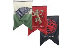 China 75D 100D 150D Polyester Custom Wall Banner CMYK Printed 14x21cm supplier