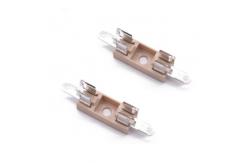 China PTF-10 PCB Mounted 5*20mm Glass Ceramic Fuse Holder Without Cover supplier
